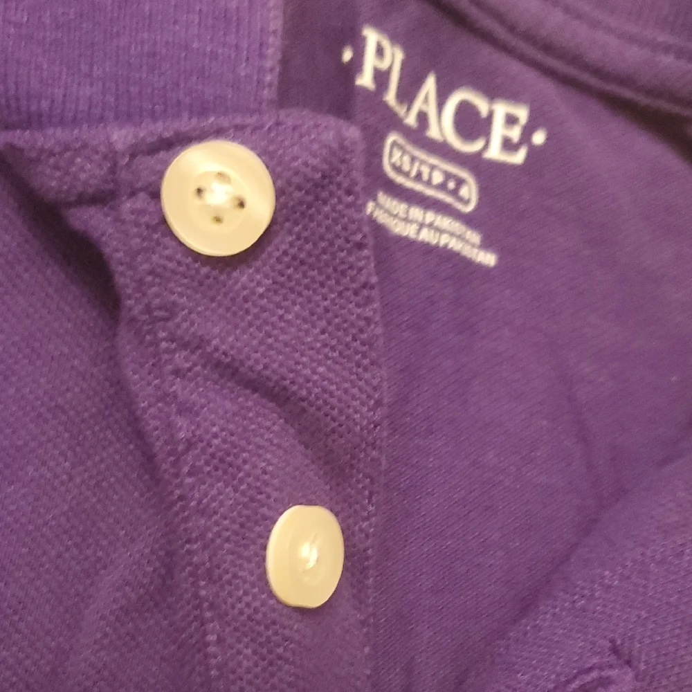 5 For $25 Place Youth Polo Shirt Size XS 4‎ Purple